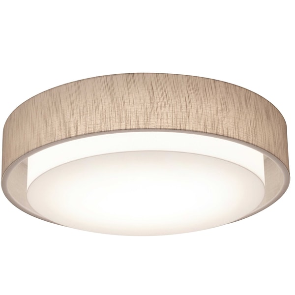 Afx Sanibel 23'' Flush Mount - Jute Shade SAF2332MB-JT - main